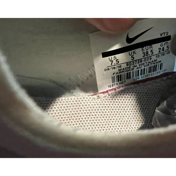 Nike Women's React 55 Athletic Running Shoes Sneakers  Size 7.5  Gray BQ2728-005 - Picture 11 of 14